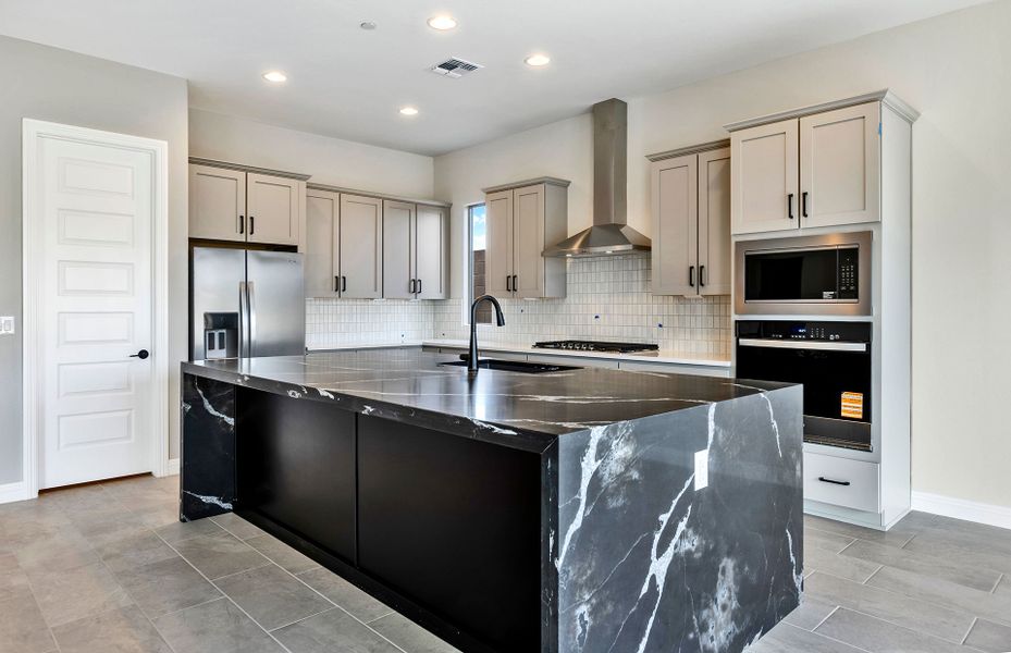 Furnished interior view inside a new home in Vistoso Canyon Estates, Oro Valley (Image 5).