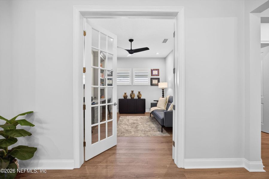 Furnished interior view inside a new home in RiverTown, St. Johns (Image 14).