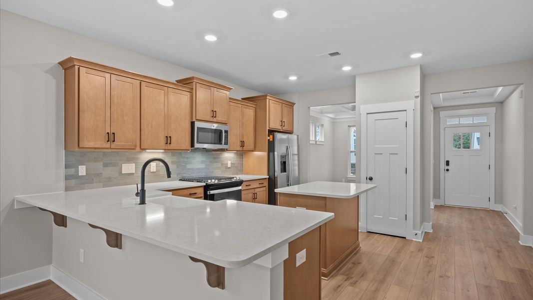 Furnished interior view inside a new home in Pleasant Falls, Moore (Image 9).