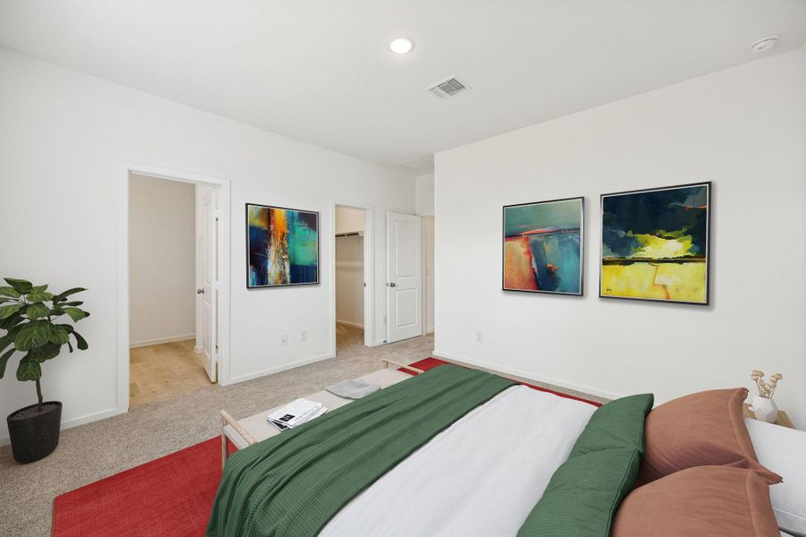 MODEL HOME images may NOT be consistent with the finished product.