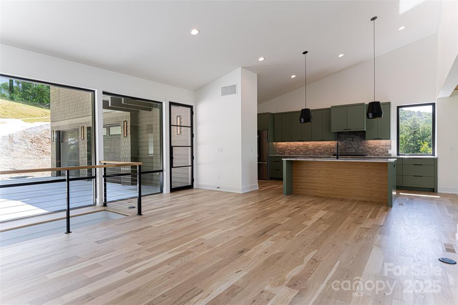 Furnished interior view inside a new home in , Hendersonville (Image 5).