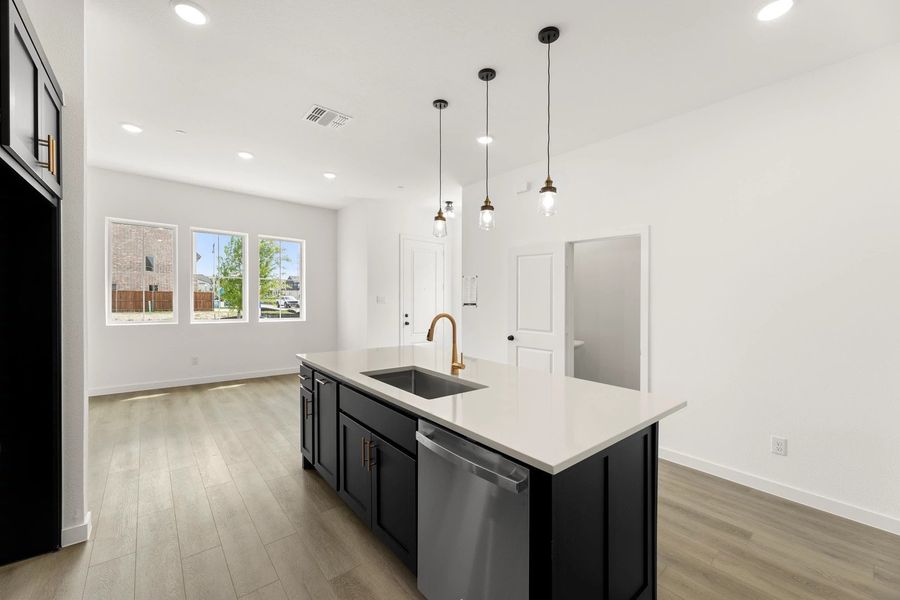 Kitchen featuring the Noir Collection