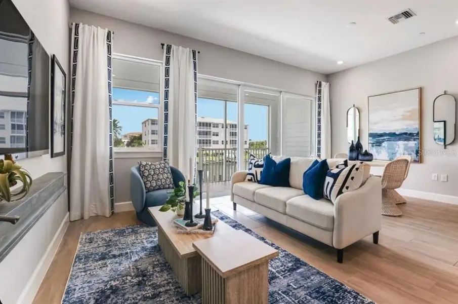 Furnished interior view inside a new home in Seahaven, Punta Gorda (Image 5).