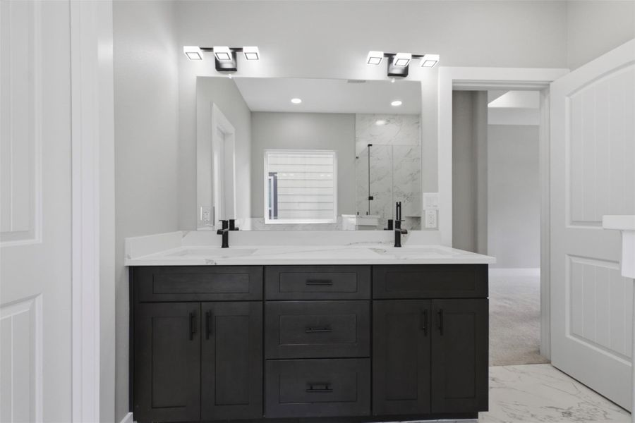 Furnished interior view inside a new home in , Houston (Image 13).