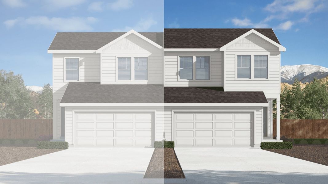 Front exterior of a home in the Ellston Park community, located in Colorado Springs, CO (Image 4). Front exterior of a home in the Ellston Park community, located in Colorado Springs, CO (Image 4).