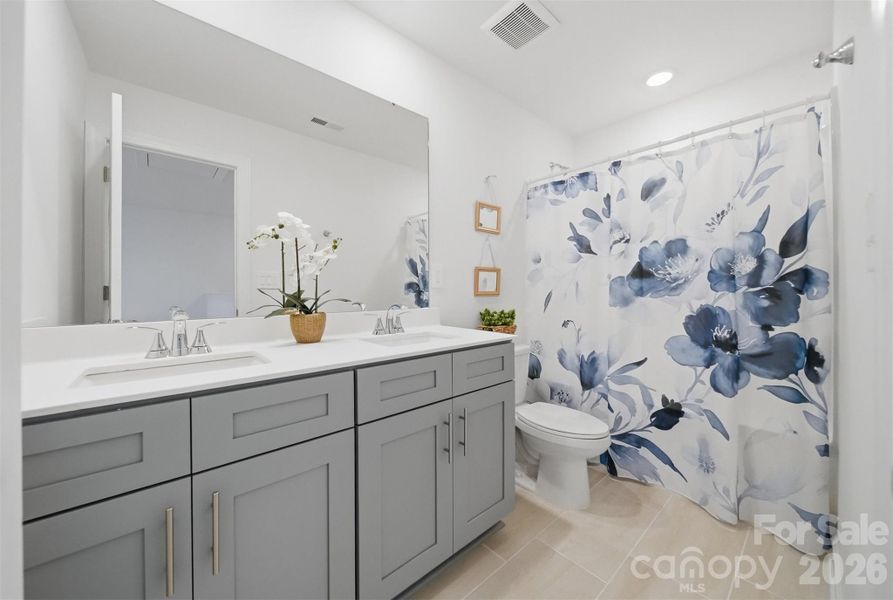 Furnished interior view inside a new home in , Newton (Image 18).