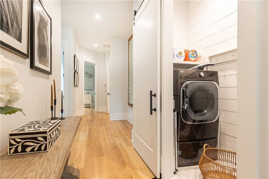 Furnished interior view inside a new home in , Marietta (Image 69).
