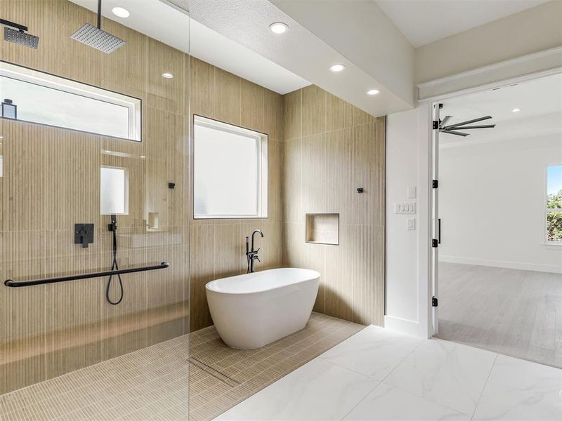 Furnished interior view inside a new home in , Gunter (Image 8).