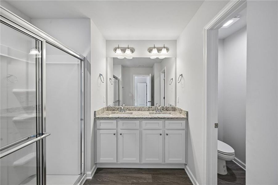 Furnished interior view inside a new home in , Lithonia (Image 28).