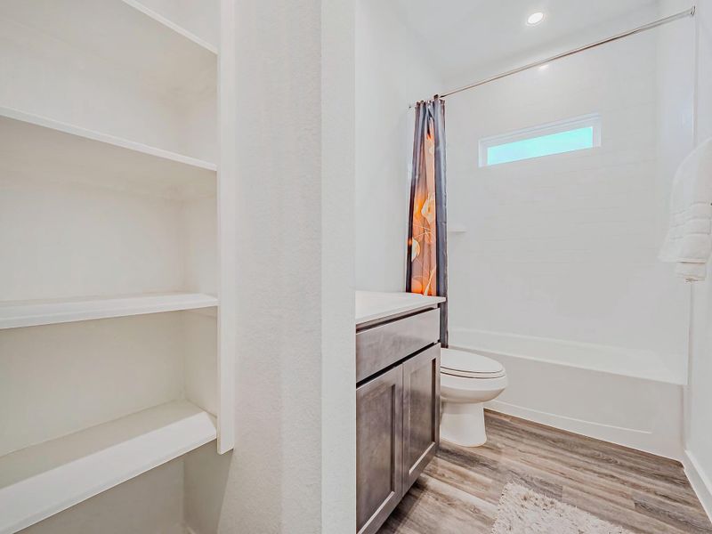 Furnished interior view inside a new home in , Katy (Image 6).