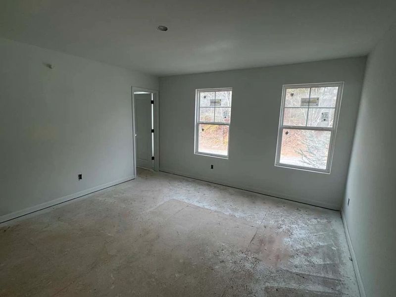 Primary Bedroom Construction Progress Primary Bedroom Construction Progress