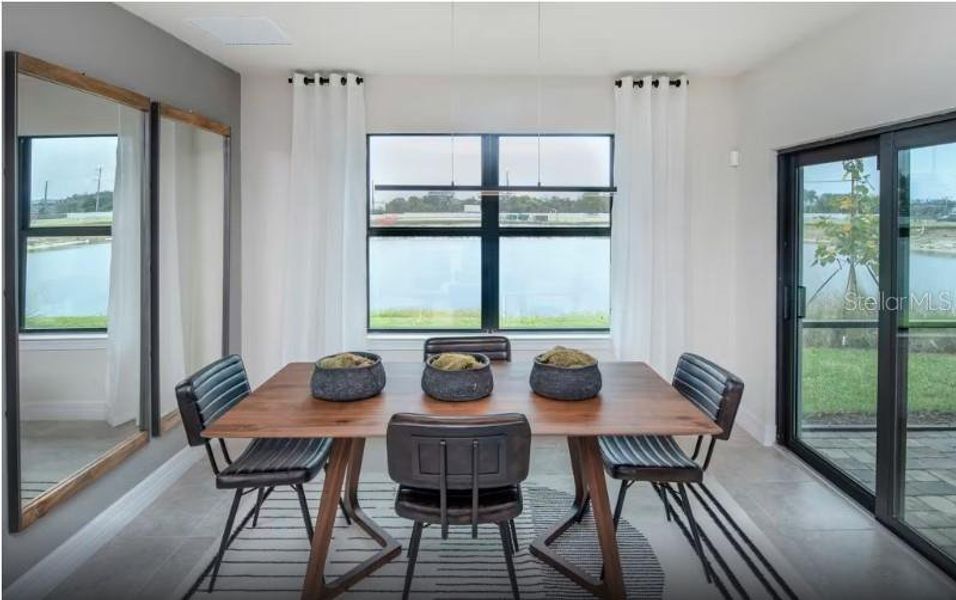 Furnished interior view inside a new home in Lakespur Wellen Park, Venice (Image 13).