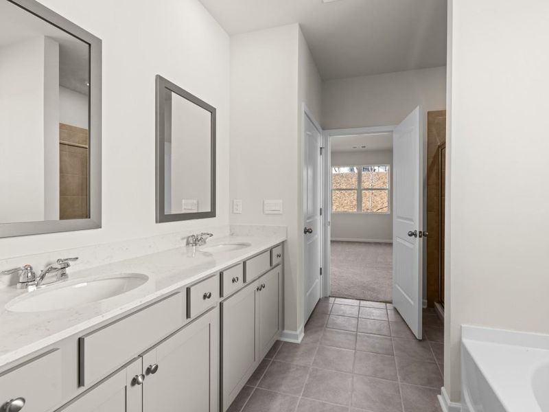 Furnished interior view inside a new home in Falcon Landing, Gainesville (Image 10).