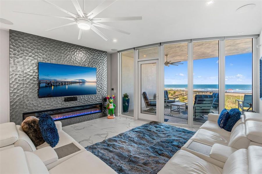 Furnished interior view inside a new home in , Cocoa Beach (Image 13).