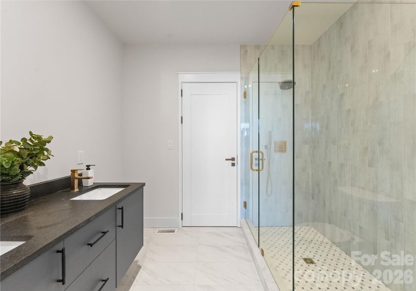 Furnished interior view inside a new home in , Charlotte (Image 11).