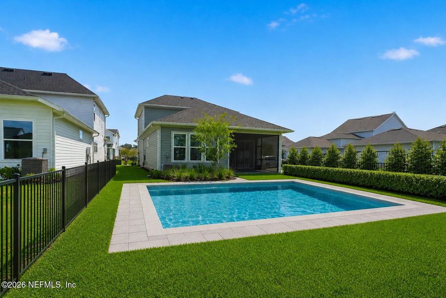 Exterior details and patio area of a home in , Jacksonville (Image 32). Exterior details and patio area of a home in , Jacksonville (Image 32).
