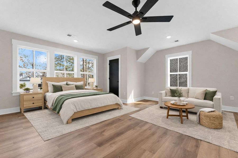Furnished interior view inside a new home in , Summerville (Image 9).
