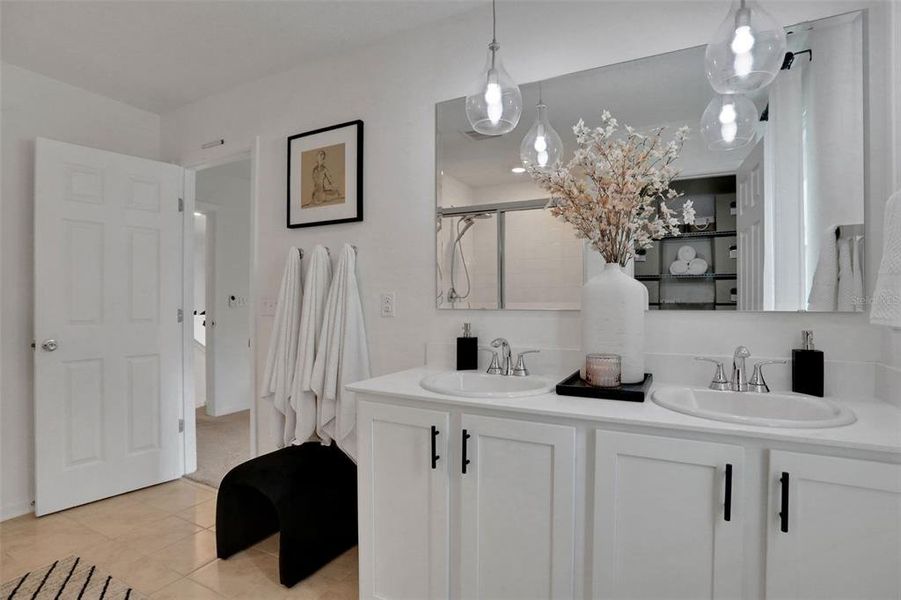 Furnished interior view inside a new home in , Palm Coast (Image 9). Furnished interior view inside a new home in , Palm Coast (Image 9).