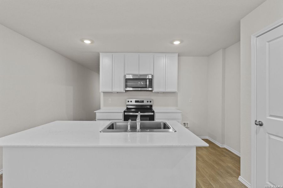 Furnished interior view inside a new home in Spring Valley, New Braunfels (Image 7).