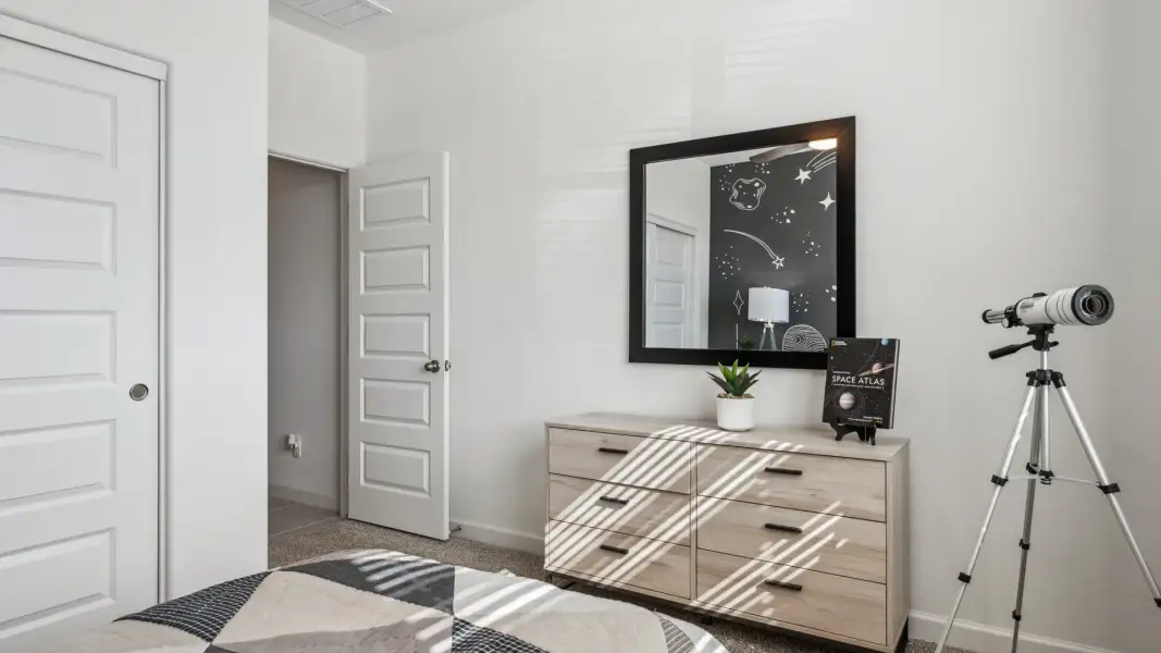 Furnished interior view inside a new home in Desert Moon Estates, Buckeye (Image 19).