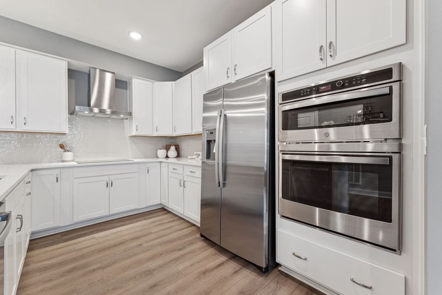Furnished interior view inside a new home in Grove 98, Wake Forest (Image 5). Furnished interior view inside a new home in Grove 98, Wake Forest (Image 5).