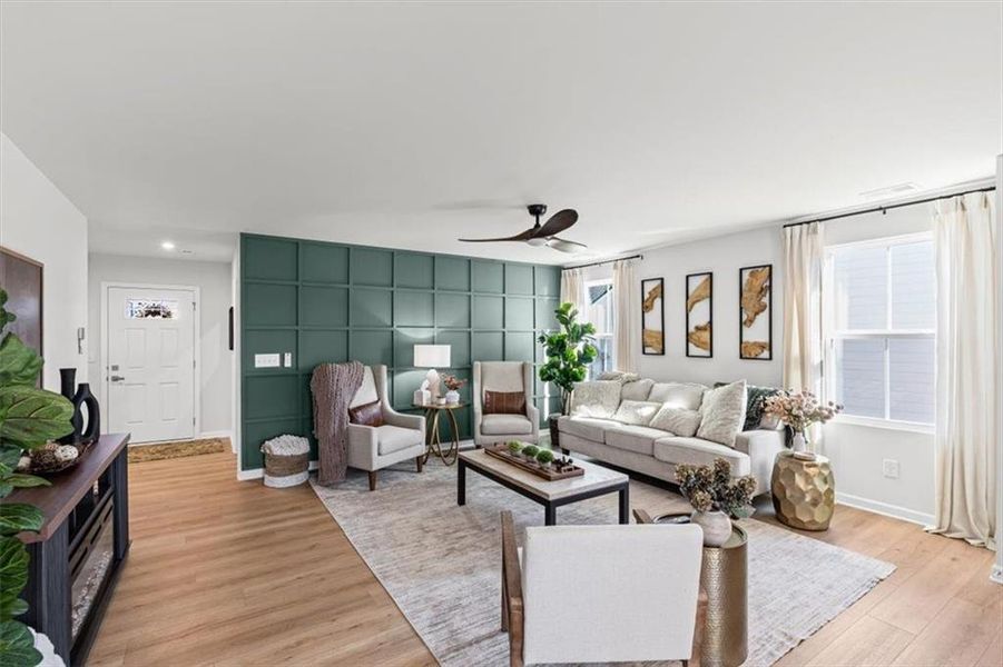 Furnished interior view inside a new home in , Rome (Image 31). Furnished interior view inside a new home in , Rome (Image 31).