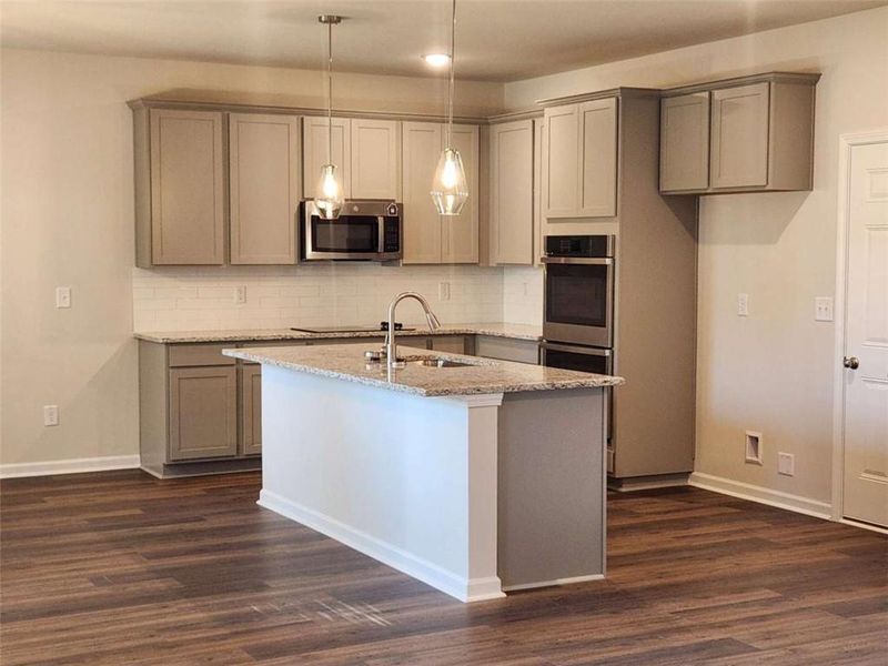 Furnished interior view inside a new home in The Woodlands Preserve, Jackson (Image 10).