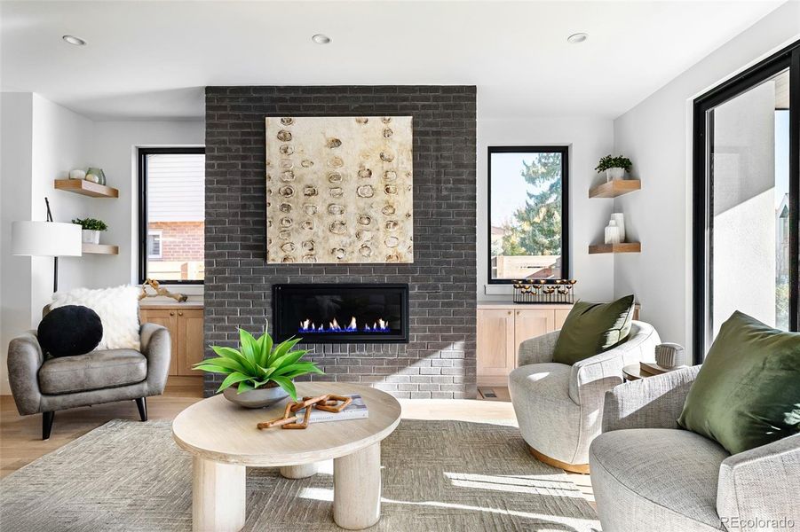 Furnished interior view inside a new home in , Denver (Image 28).