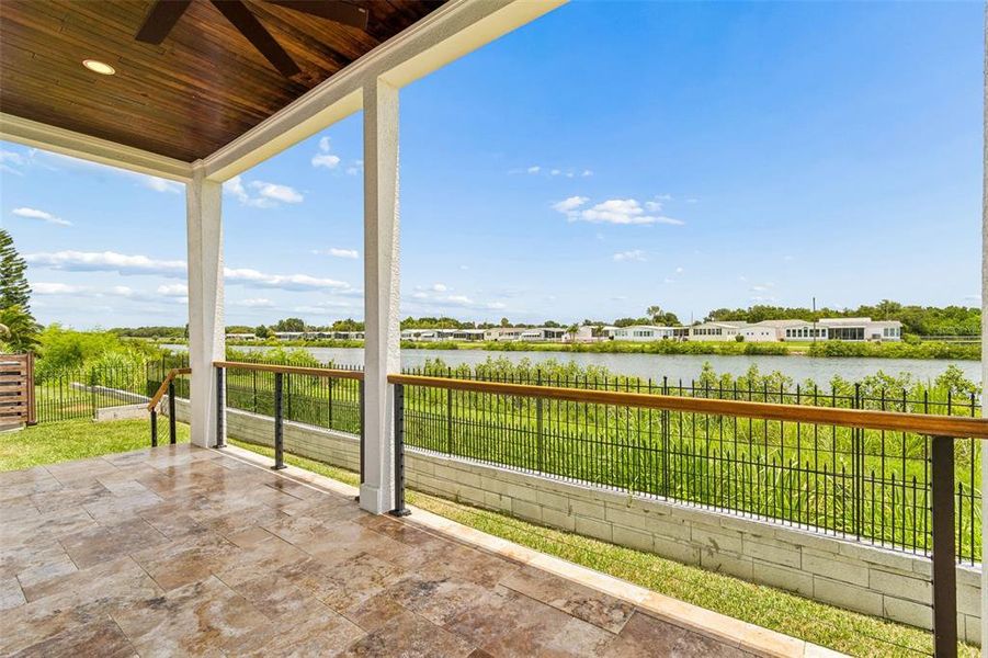 Exterior details and patio area of a home in , Safety Harbor (Image 47). Exterior details and patio area of a home in , Safety Harbor (Image 47).