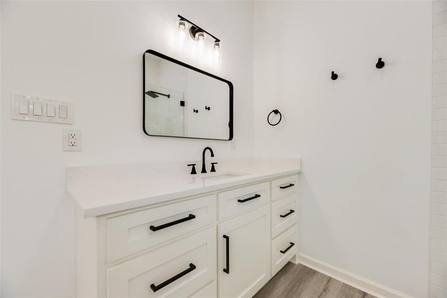 Primary suite bathroom