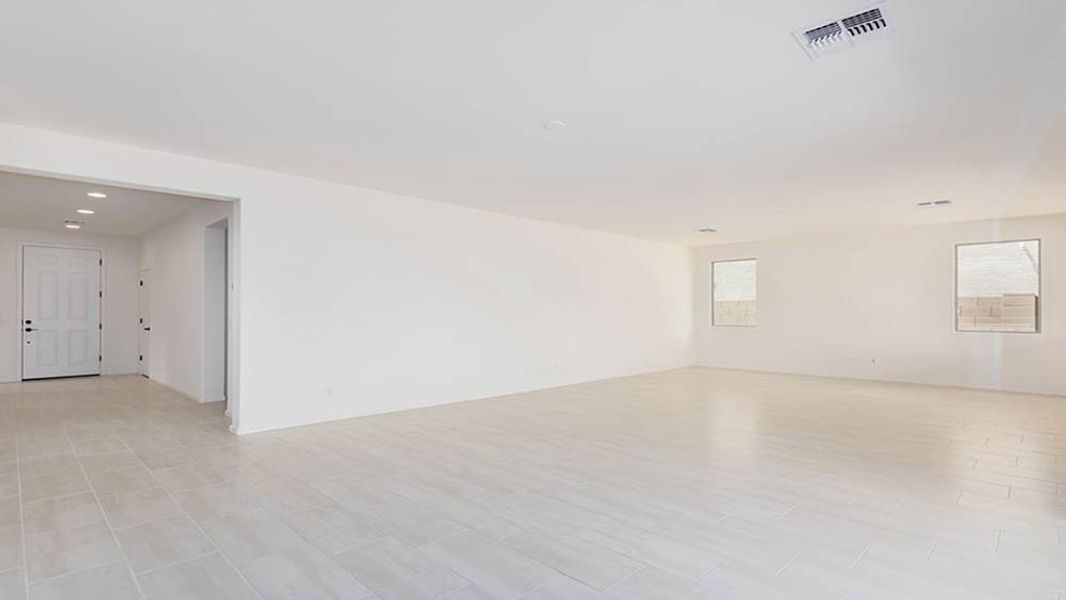 Representative unfurnished interior of a home built from the 45RM4 by Taylor Morrison in Almeria at Rancho Mercado, Surprise (Image 16).