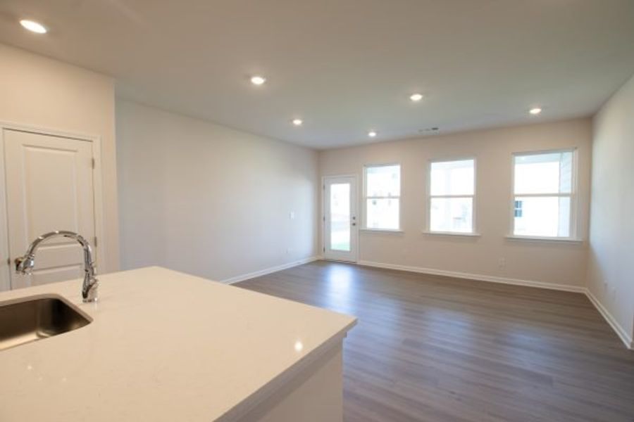 Representative unfurnished interior of a home built from the Augusta by Piedmont Residential in Villages at Cedar Hill, Dallas (Image 21).