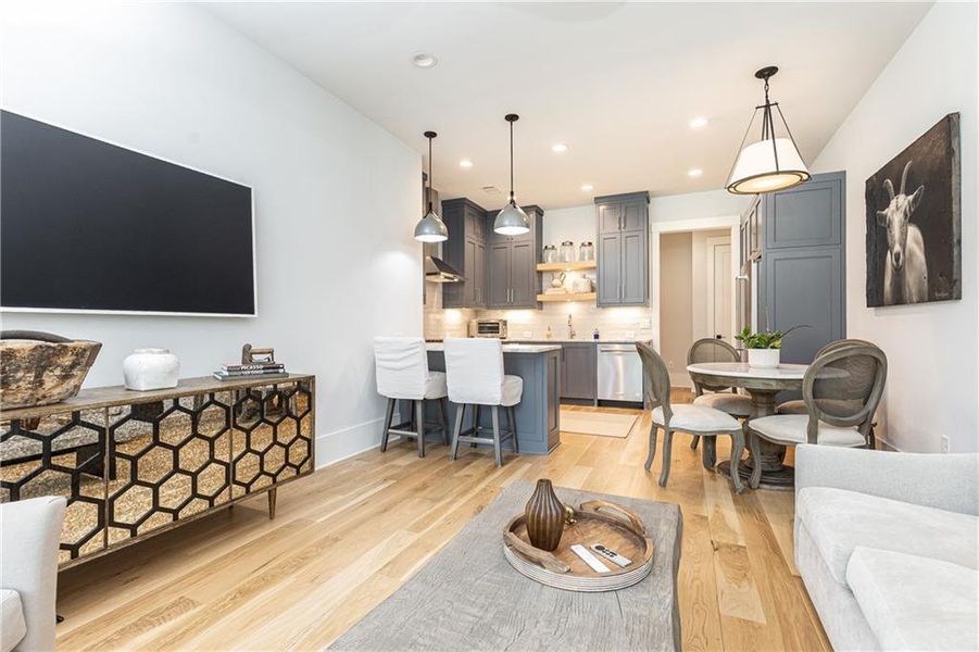 Furnished interior view inside a new home in , Marietta (Image 54).
