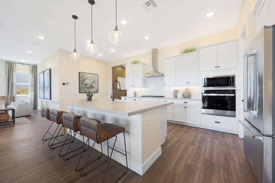 Representative furnished interior of a home built from the Garnet by Mattamy Homes in Landmarke, Queen Creek (Image 14).