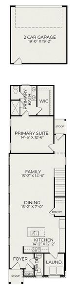 2D floor plan layout for the Onyx B by Homes by Dickerson in Chatham Park, Pittsboro, NC (Image 3). 2D floor plan layout for the Onyx B by Homes by Dickerson in Chatham Park, Pittsboro, NC (Image 3).