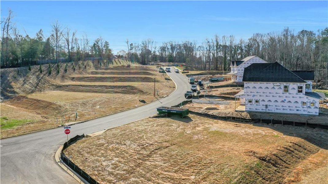 Site preparation for new homesites in , Dawsonville (Image 88).