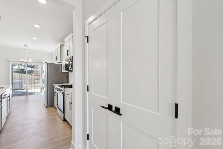 Furnished interior view inside a new home in Oak Grove Hill, Huntersville (Image 27). Furnished interior view inside a new home in Oak Grove Hill, Huntersville (Image 27).