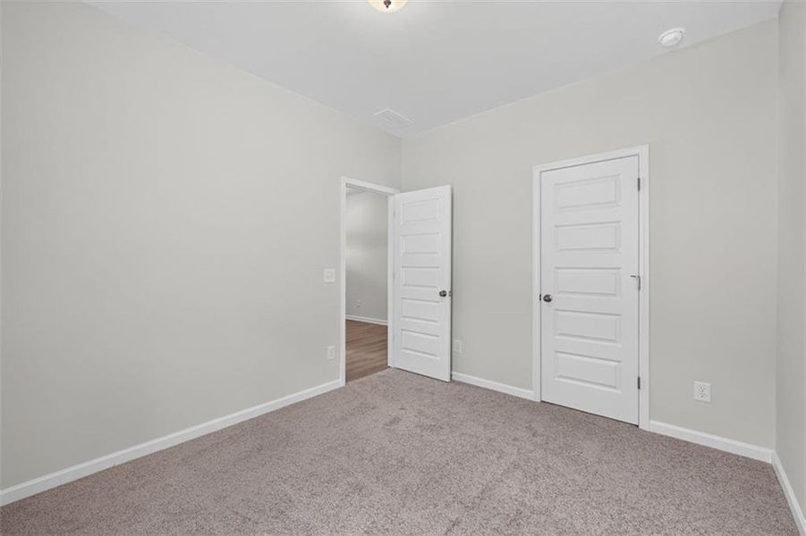 Spacious, unfurnished interior of a new home in Summerfield Place, Carrollton (Image 29). Spacious, unfurnished interior of a new home in Summerfield Place, Carrollton (Image 29).