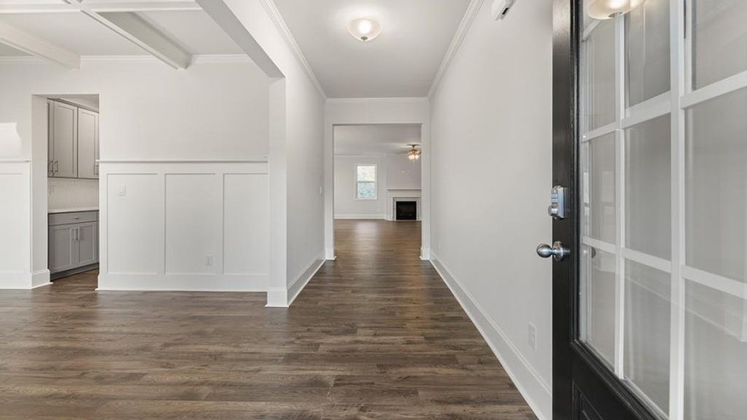 Spacious, unfurnished interior of a new home in Butner Estates, South Fulton (Image 32).