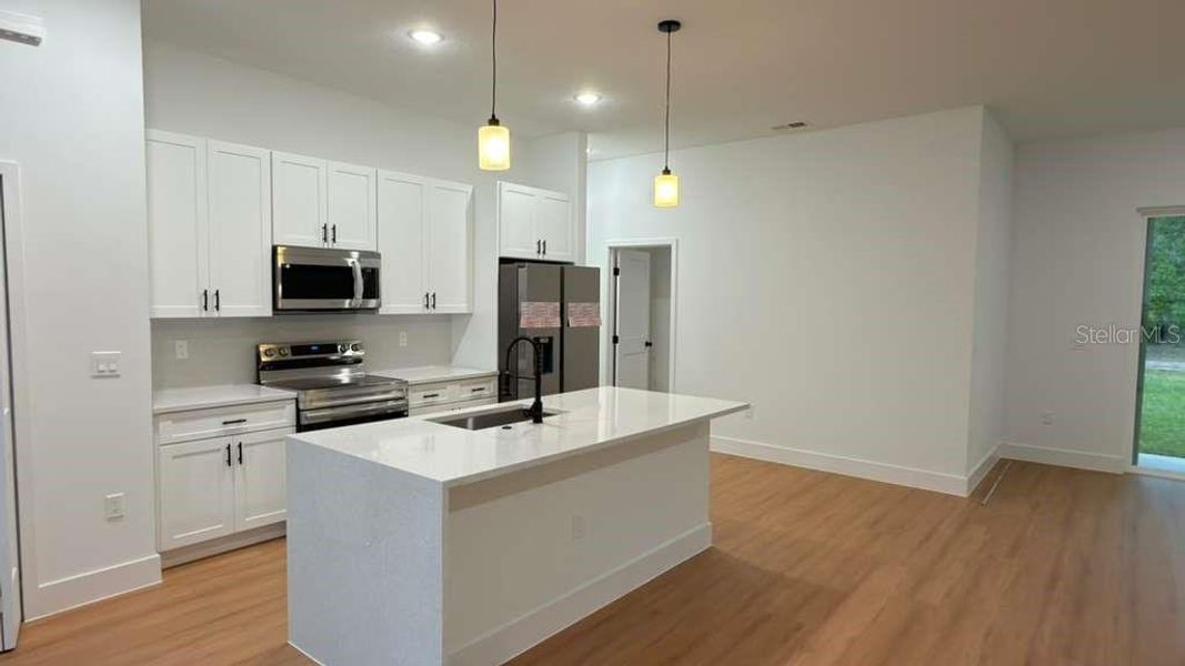 Furnished interior view inside a new home in , Citrus Springs (Image 9).