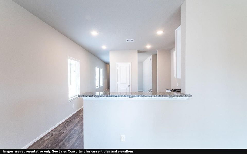 Spacious, unfurnished interior of a new home in Sweetgrass Village, Crosby (Image 8).