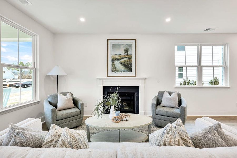 Furnished interior view inside a new home in , Summerville (Image 3).