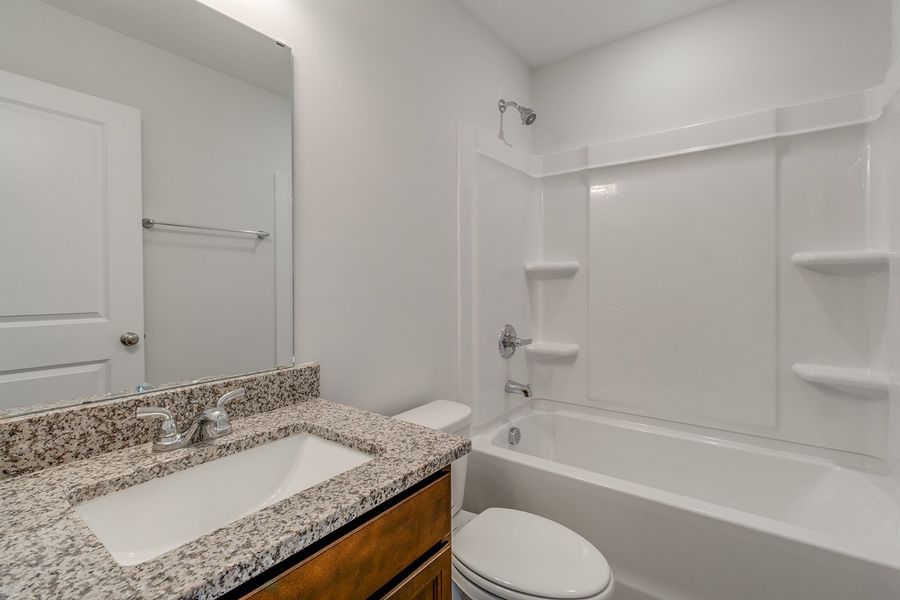 Furnished interior view inside a new home in Astoria, Columbia (Image 10).