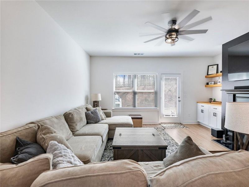 Furnished interior view inside a new home in Traditions of Braselton, Jefferson (Image 12). Furnished interior view inside a new home in Traditions of Braselton, Jefferson (Image 12).