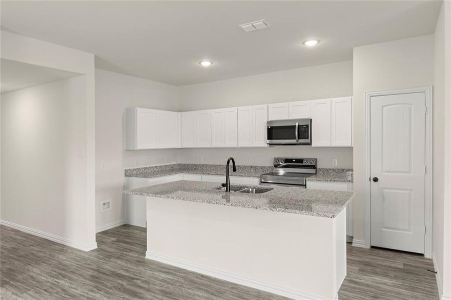 Furnished interior view inside a new home in Labein Villas, Greenville (Image 8). Furnished interior view inside a new home in Labein Villas, Greenville (Image 8).