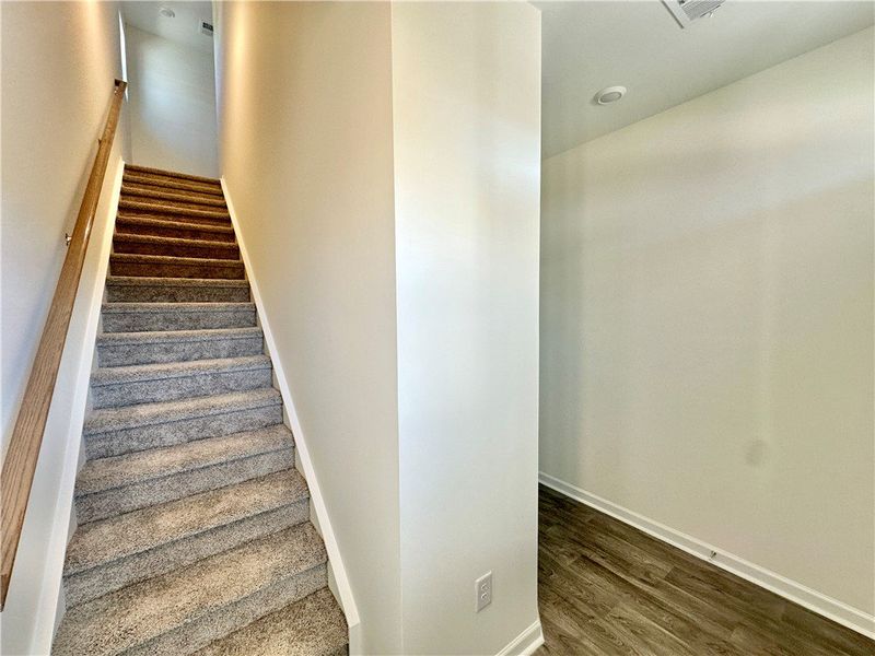 Spacious, unfurnished interior of a new home in Champions Village at Cherry Hill, Pendleton (Image 19).