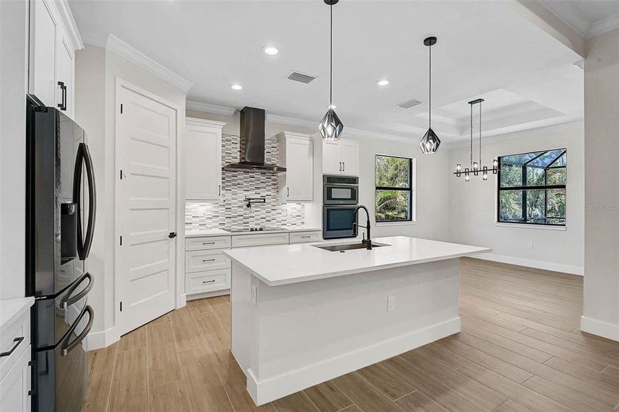 Furnished interior view inside a new home in , Rotonda West (Image 14).