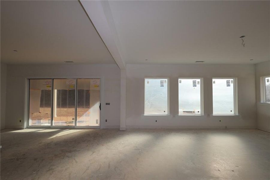 In-progress construction of a new home in Meadow Brook Farms, Cumming, GA (Image 6).