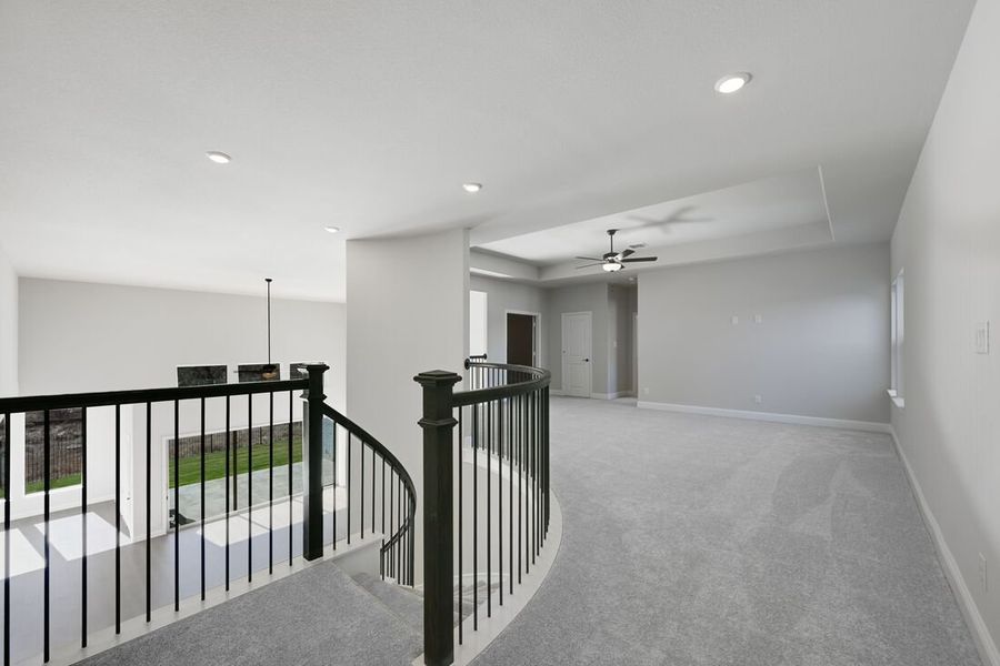 Spacious, unfurnished interior of a new home in The Ranch at Uptown Celina, Celina (Image 34).