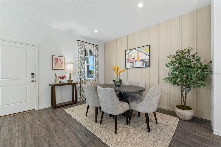 Furnished interior view inside a new home in Spring Walk at the Junction, Debary (Image 2).